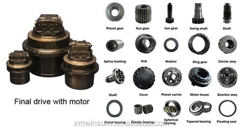 kubota mini final drive parts